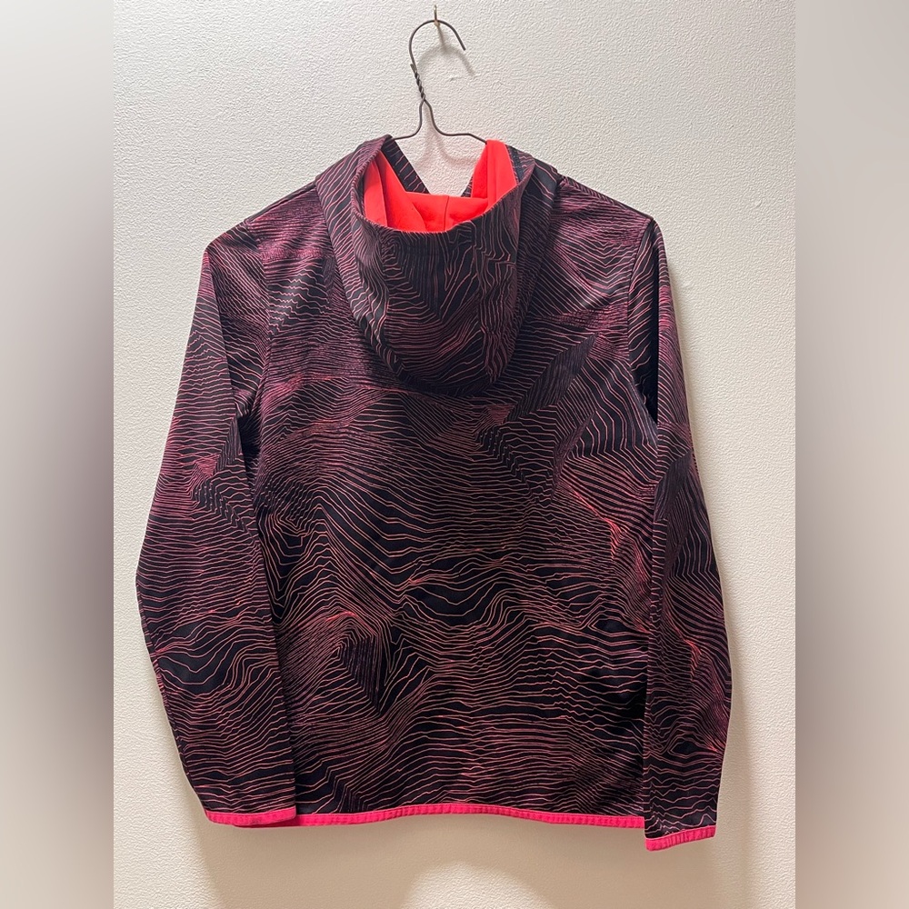 Under Armour Coldgear Pullover Long Sleeve Hoodie with Kangaroo Pocket, Youth - Picture 2 of 5